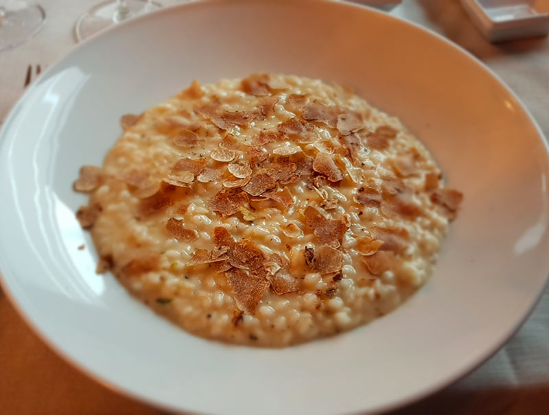 Risotto al tartufo bianco