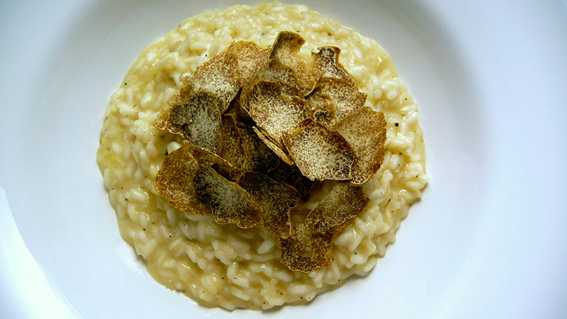 Risotto al Tartufo nero